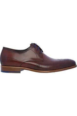 Floris van Bommel Hombre, Zapatos, Marrón, Talla: 43 EU