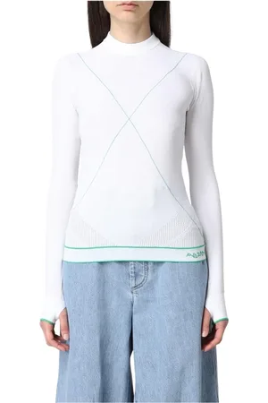 Bottega Veneta Mujer, Jerseys, Blanco, Talla: L