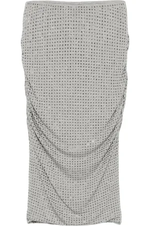 Pinko Mujer, Faldas, Gris, Talla: S