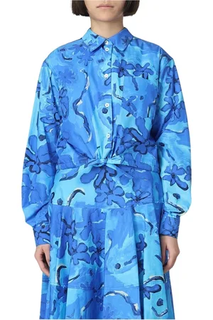 Marni Mujer, Blusas y Camisas, Azul, Talla: S