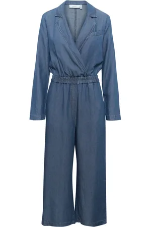 INWEAR Mujer, Monos, Azul, Talla: XS