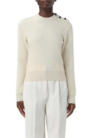 Bottega Veneta Mujer, Jerseys, Blanco, Talla: L