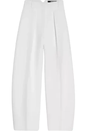 Jacquemus Mujer, Pantalones, Blanco, Talla: S