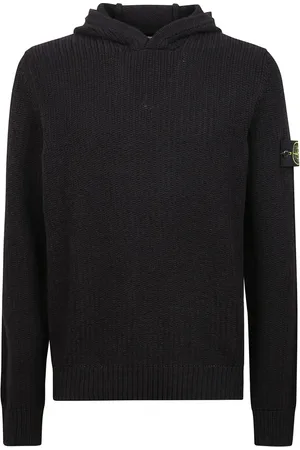 Stone Island Hombre, Jerseys, Negro, Talla: L
