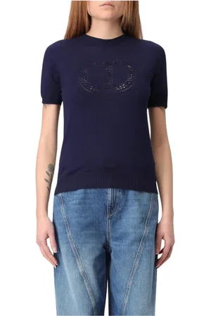 Twin-Set Mujer, Jerseys, Azul, Talla: XL