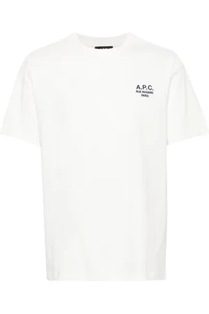A.P.C. Hombre, Camisetas, Blanco, Talla: M