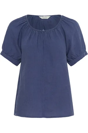 Part Two Mujer, Blusas y Camisas, Azul, Talla: M
