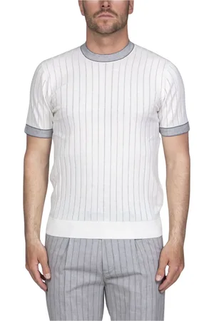 Paolo Pecora Hombre, Jerseys, Blanco, Talla: XL