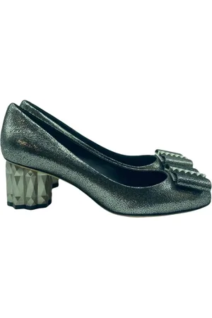 Salvatore Ferragamo Mujer, Zapatos, Verde, Talla: 36 EU
