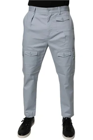 Dolce & Gabbana Hombre, Pantalones, Azul, Talla: M