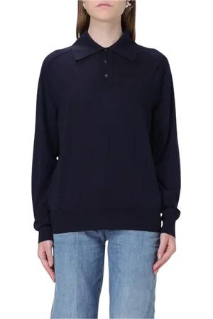 Bottega Veneta Mujer, Camisetas, Azul, Talla: L