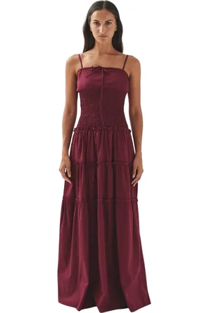 ALOHAS Mujer, Vestidos, Rojo, Talla: M