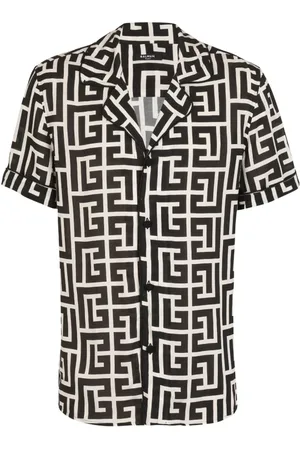 Balmain Hombre, Camisas, Negro, Talla: L