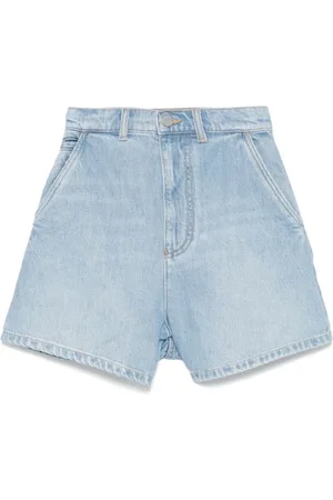 Emporio Armani Mujer, Pantalones cortos, Azul, Talla: W25