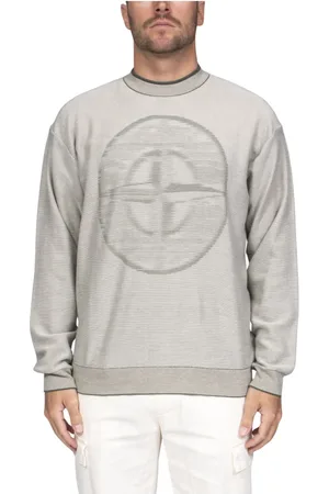 Stone Island Hombre, Sudaderas, Blanco, Talla: L