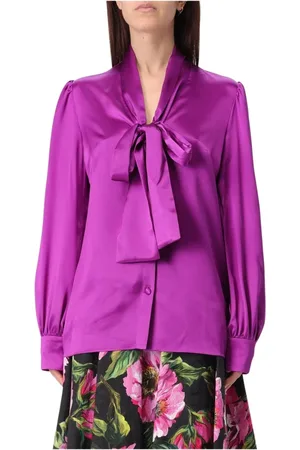 Dolce & Gabbana Mujer, Blusas y Camisas, Púrpura, Talla: S