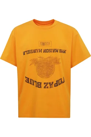 Maison Margiela Hombre, Camisetas, Naranja, Talla: S