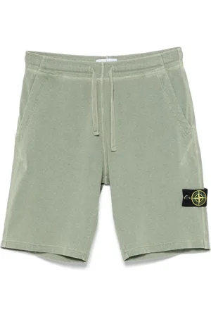 Stone Island Hombre, Pantalones cortos, Verde, Talla: XL