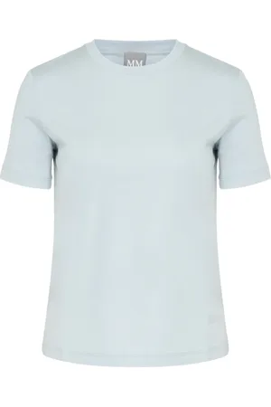 Max Mara Mujer, Camisetas, Azul, Talla: L
