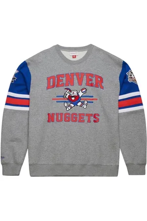 Mitchell & Ness Hombre, Sudaderas, Gris, Talla: M