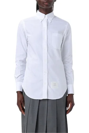 Thom Browne Mujer, Blusas y Camisas, Blanco, Talla: S