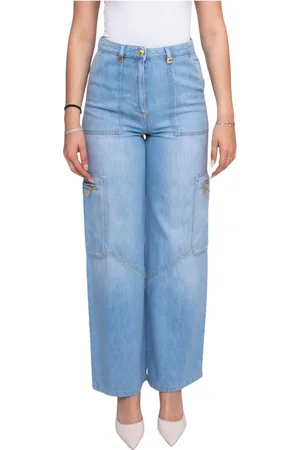 Elisabetta Franchi Mujer, Vaqueros, Azul, Talla: W26