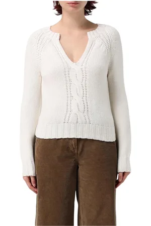 Max Mara Mujer, Jerseys, Blanco, Talla: M