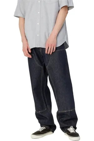 Carhartt Hombre, Vaqueros, Azul, Talla: W33 L30