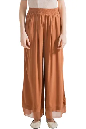 Deha Mujer, Pantalones, Marrón, Talla: L