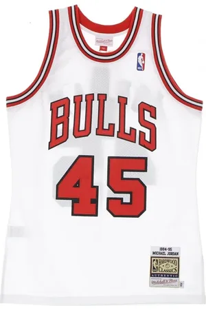 Mitchell & Ness Hombre, Camisetas, Blanco, Talla: M