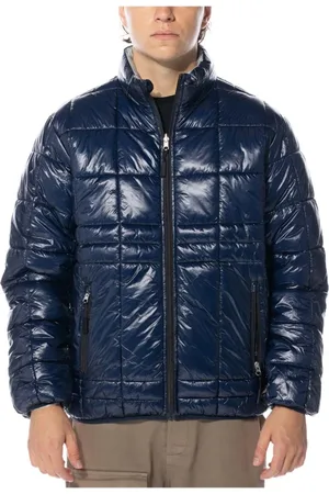 Pop Trading Company Hombre, Chaquetas, Azul, Talla: M