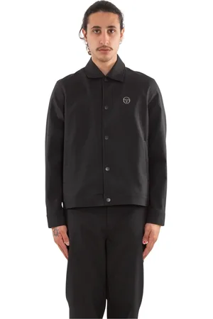 Sergio Tacchini Hombre, Chaquetas, Negro, Talla: L