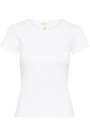 Part Two Mujer, Camisetas, Blanco, Talla: L