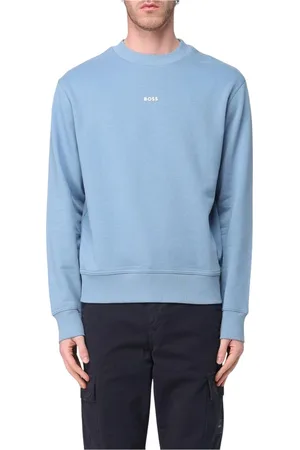 HUGO BOSS Hombre, Sudaderas, Azul, Talla: XL