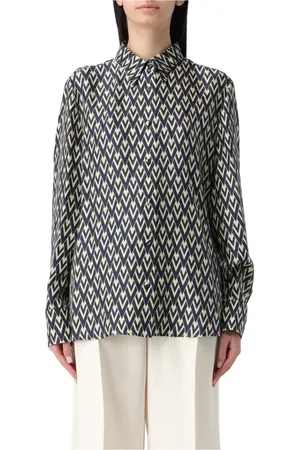 VALENTINO Mujer, Blusas y Camisas, Azul, Talla: L