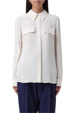 Elisabetta Franchi Mujer, Blusas y Camisas, Blanco, Talla: L