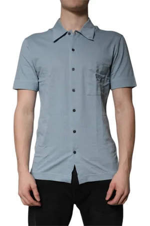 Dolce & Gabbana Hombre, Camisas, Azul, Talla: S