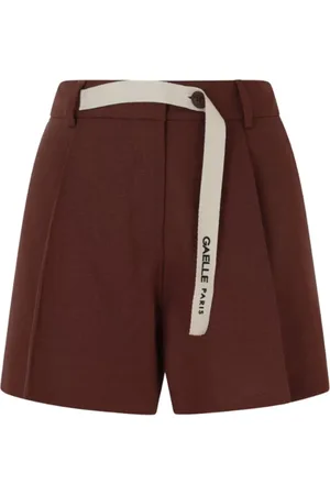 GAËLLE Mujer, Pantalones cortos, Rojo, Talla: XS