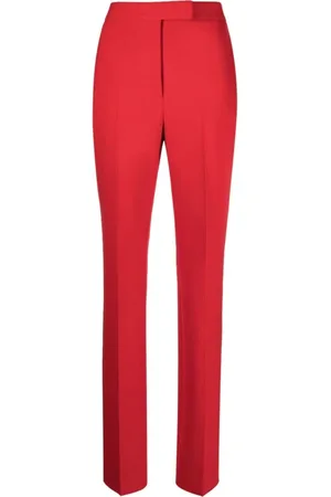 Salvatore Ferragamo Mujer, Pantalones, Rojo, Talla: S