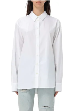 ANINE BING Mujer, Blusas y Camisas, Blanco, Talla: S