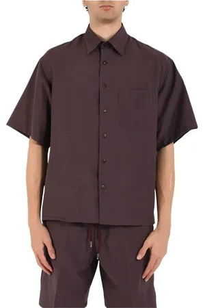 COSTUMEIN Hombre, Camisas, Púrpura, Talla: L