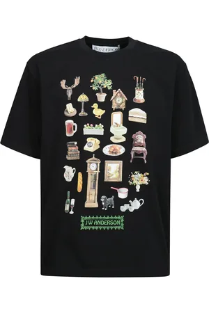J.W.Anderson Hombre, Camisetas, Negro, Talla: M