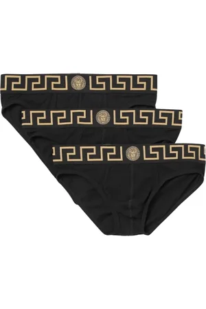 VERSACE Hombre, Ropa interior, Negro, Talla: XL