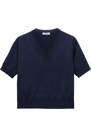 Prada Mujer, Jerseys, Azul, Talla: S