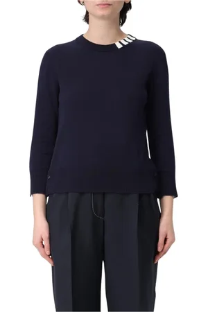 Thom Browne Mujer, Jerseys, Azul, Talla: M