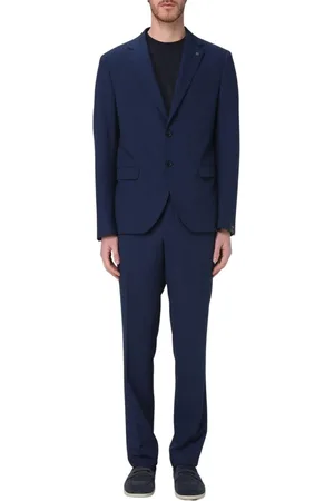 Manuel Ritz Hombre, Trajes, Azul, Talla: XL