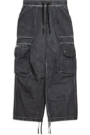 A PAPER KID Hombre, Pantalones, Gris, Talla: M