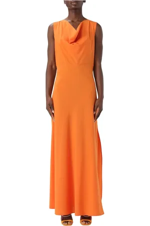 Twin-Set Mujer, Vestidos, Naranja, Talla: S