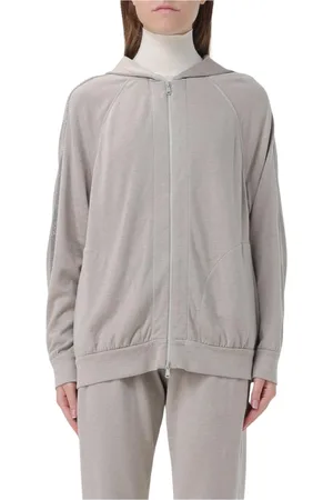 Brunello Cucinelli Mujer, Sudaderas, Gris, Talla: L