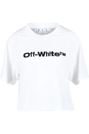 OFF-WHITE Mujer, Camisetas, Blanco, Talla: M